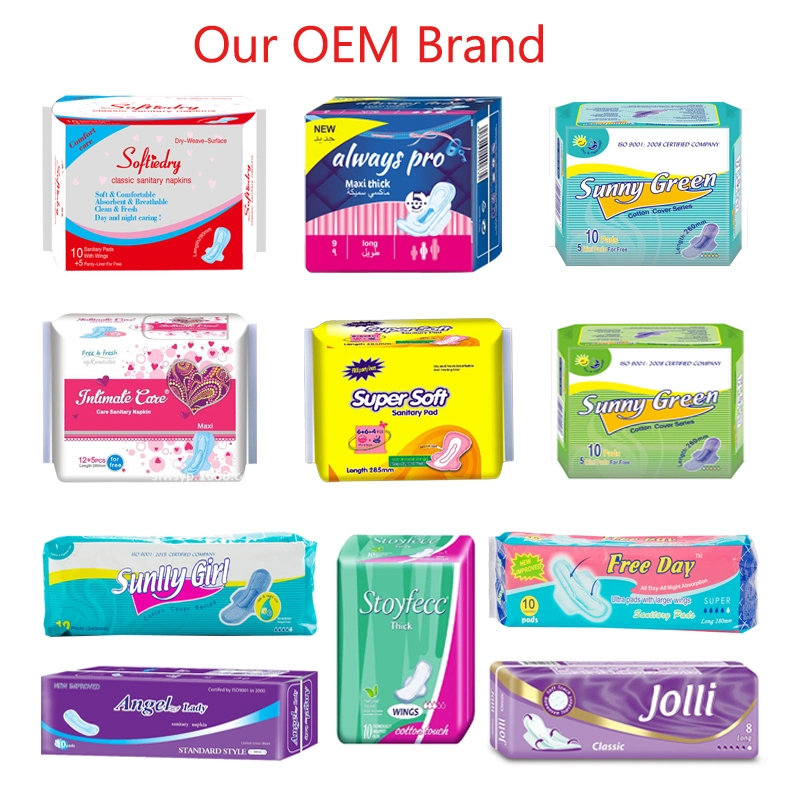 Sanitary Napkin and Baby Diapers OEM Factory From China