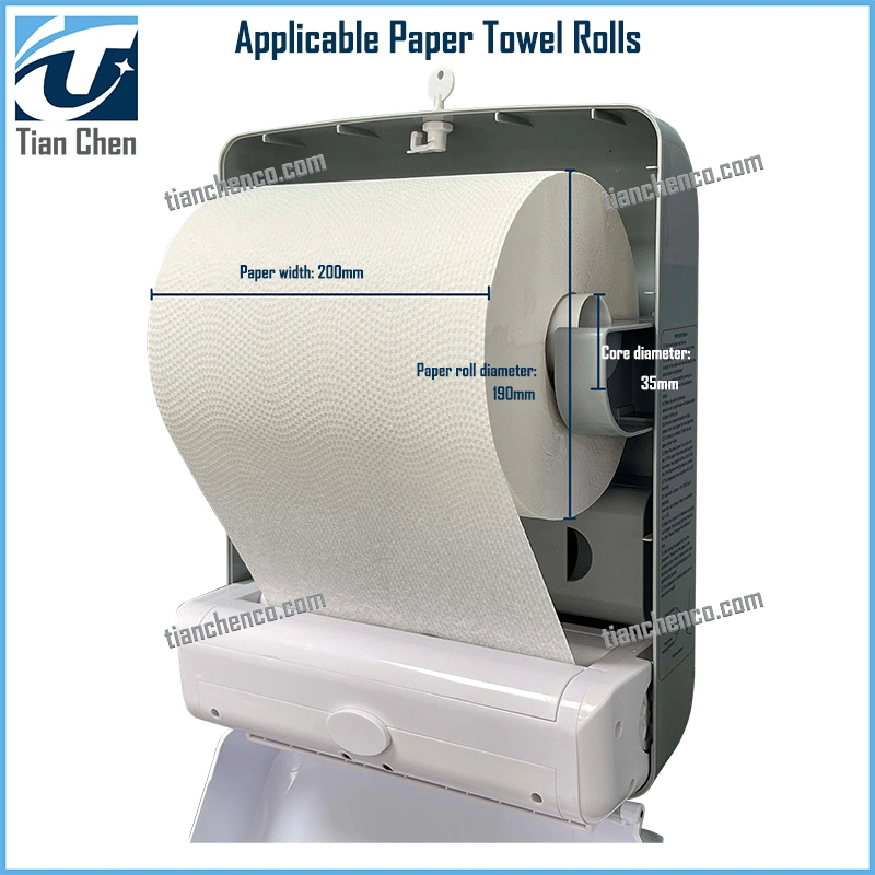 Roll Toilet Paper Holders Automatic Jumbo Roll Tissue Dispensers for Hotel Bathroom Paper Towel Dispenser