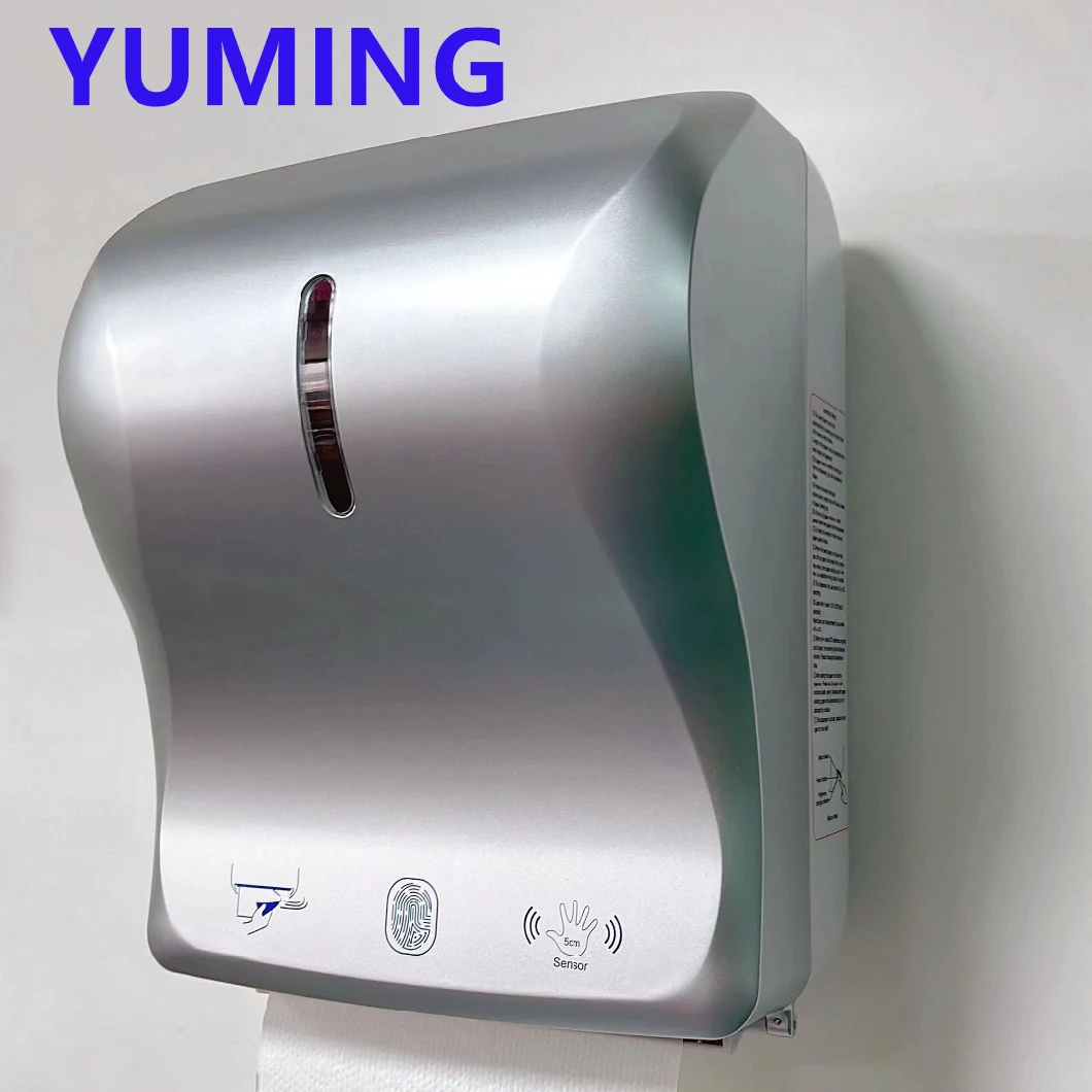 New Wall Mounted Automatic Touchless Hand Free Motion Activated Toilet Tissue Roll Paper Towel Dispenser