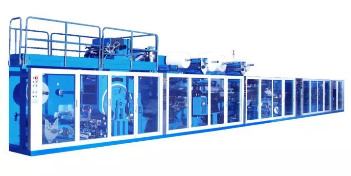 Good Quality Full Automatic Underpad Making Machine in China