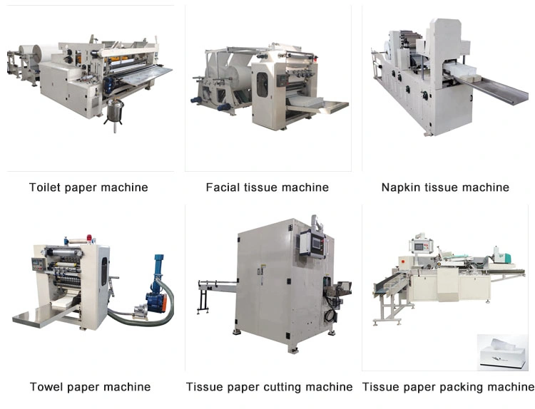 High Speed Embossing Tissue Napkin Tissue Converting Machine