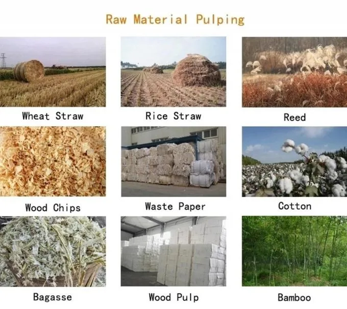 Wheat Straw Pulp Facial Tissue Paper Making Machine