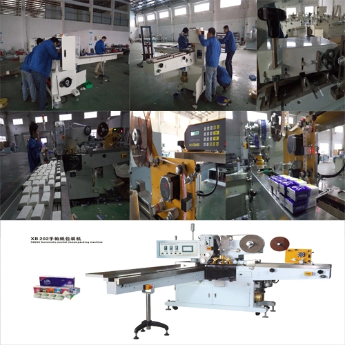 Automatic Tissue Paper Converting Packing Machine for Pocket Tissue