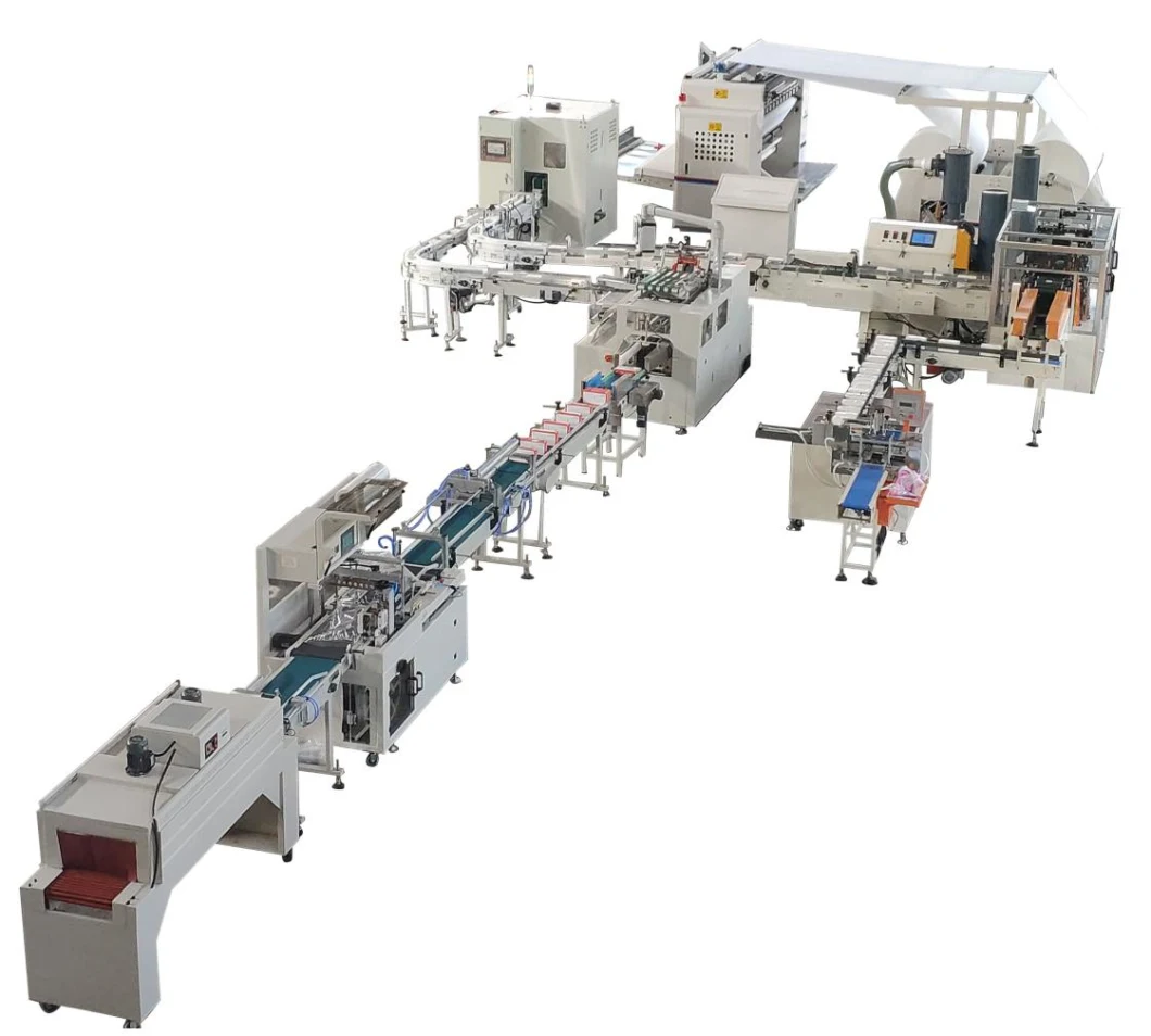 Paper Napkin Tissue Packing Machine with Conveyor Belt