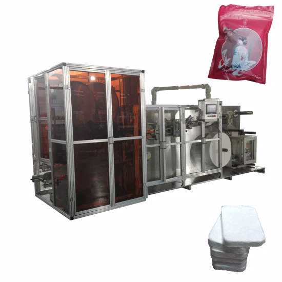 Automatic Facial Towel Compressing Machinery Compressed Coin Tissue Magical Towel Making Machine