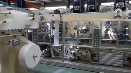 High Speed Full Automatic Disposable Baby Diaper Making Machine
