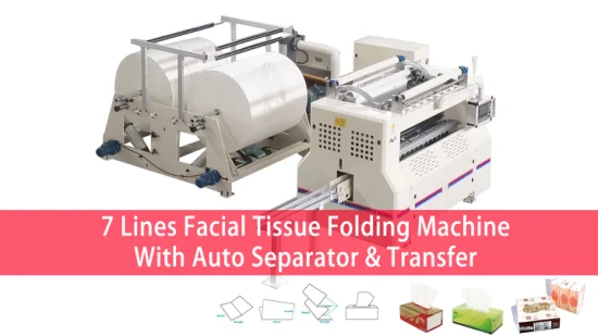 Pop-up Facial Tissue Paper Folding and Making Converting Machine