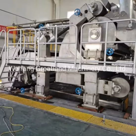 1880mm Kraft Corrugated Liner Fluting Printing Copy Tissue Toilet Napkin Facial Packing Paper Making Machinery