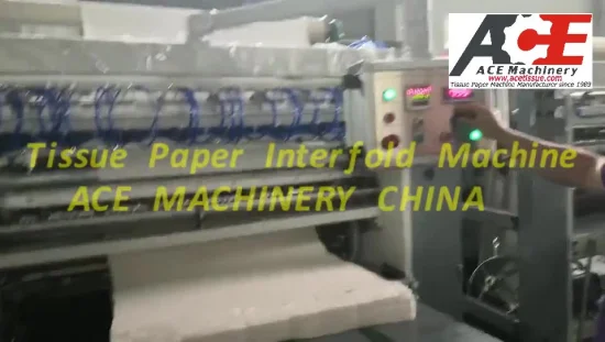 Full Automatic Facial Tissue Converting Machine with Full Embossing