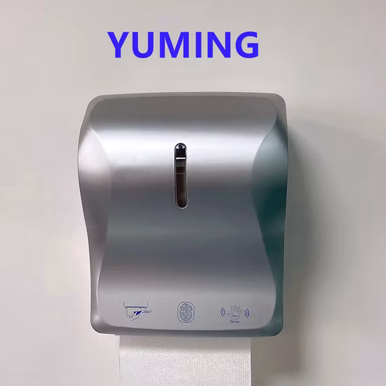 New Wall Mounted Automatic Touchless Hand Free Motion Activated Toilet Tissue Roll Paper Towel Dispenser