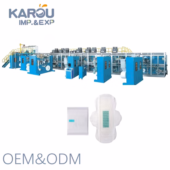 Full Servo Low Price Sanitary Napkin Machine Pads Making Machine