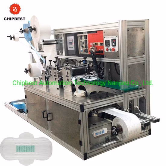 Automatic Pad Dispensing Machine Sanitary Napkin Making Machine Price